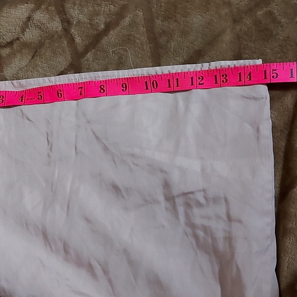 Wide Leg Pale Pink Tie Up Pants - Picture 10 of 11